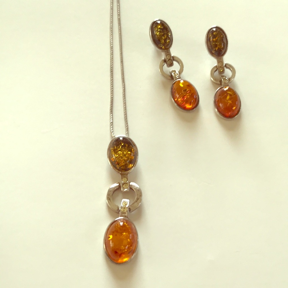 Amber gemstone Novica jewlery
